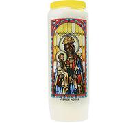 Neuvaine vitrail : Vierge noire
