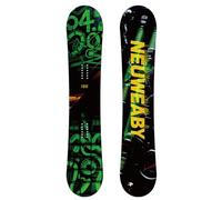 NEUWEABY Snowboard All Mountain pour Hommes Hybrid Rocker Freeride Wide Board Freestyle Training Fate Board pour snowboardeurs débutants et intermédiaires - Imprimé forêt Verte 155 cm