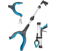Neuytiky Pince à Ordures pour Personnes Âgées, 95 cm - Pince de Préhension Pliable, légère et durable en aluminium, pince pour ramasser sans se baisser, idéale pour ménage, jardin et espaces publics