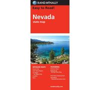 Nevada, carte facile à lire | Rand McNally