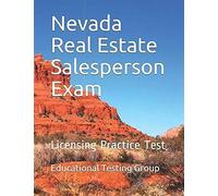 Nevada Real Estate Salesperson Exam: Licensing Practice Test