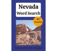 Nevada Word Search Puzzle Book: 50+ Word Search Puzzles All About Nevada, Las Vegas, and The Silver State