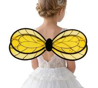 Nevalerra Ailes d'abeilles pour filles | Accessoires pour fées - Complément d'ailes - Pour Halloween, carnaval, thématique, photos et œuvres de théâtre