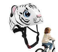 Nevalerra Casque Enfant, Protège-tête Ajustable Motif Tigre, Casque de Vélo pour Fille, pour De 2 À 6 Ans Voyage W nd Balade à Vélo Trajet Extérieur École Usage