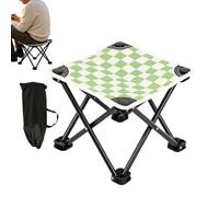 Nevalerra Chaises Pliantes pour l'Extérieur Petit Tabouret Portable À Motif | Chaise De Randonnée Pour Pique-Nique Jardin Arrière-Cour Terrasse Plage Sports Concert Pelouse Pêche En Extérieur
