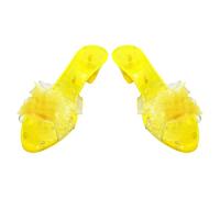 Nevalerra Chaussures de Princesse Talons de Costume Fantaisie Brillants, Chaussures de scène décoratives légères, Design Royal Classique | Support d'habillage Magique pour Les Spectacles de Cosplay,
