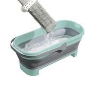 Nevalerra collassible avec poignée - d'eau rectangulaire pliable avec portable - un camping simple, pliable pour jardin, camping, séchage, nettoyage de la CAS