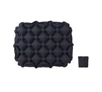 Nevalerra Coussin de siège gonflable - Coussin de siège gonflable ergonomique - Coussin de voyage réutilisable - Matériau imperméable - Pliable - Compact - Coussin d'assise pratique pour le jardin, la