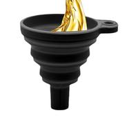 Nevalerra Entonnoir de voiture - Bec flexible amélioré, filtre en maille métallique amovible, polyéthylène résistant à la chaleur, performance anti-fuite pour huile moteur, huile de transmission pour