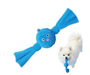 Nevalerra Jouet couineur pour chien, en peluche interactive, avec couineur, tissu renforcé résistant aux déchirures, structure de qui prend soin des dents, jeu motivant avec des performances