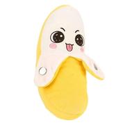Nevalerra Jouet en Peluche Banane - Figurine Musicale Interactive avec Détection du Rythme De 15 Cm | Peluche Banane Rembourrée - pour Voiture Sofa Canapé Maison Dortoir Chambre Vacances Anniversaire