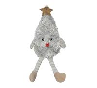 Nevalerra Jouets de Noël doux - Adorable sapin de Noël en peluche - Figures festives Jouets souples pour voyage, bureau, étagère de jeu, maison , décoration intérieure