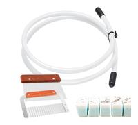 Nevalerra Kit De Fabrication De Savon DIY,Ensemble Coulée Marbrée | S'adapte Aux Moules Jusqu'à 45,7 cm Pour La Fabrication De Savon À Froid | Adultes Débutants Pâtisserie Loisirs Créatifs Bain