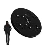 Nevalerra Machine à tordre la taille - Planche d'exercice magnétique, capacité de 89,8 kg avec nœuds de massage | Disque de fitness pour amincir le corps, massage des pieds, entraînement de gym à