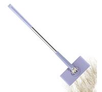 Nevalerra Mini serpillère portable - Nettoyeur métabolique pliable, tête rotative à 360 °, design sans lavage, absorption rapide avec rangement facile pour le nettoyage