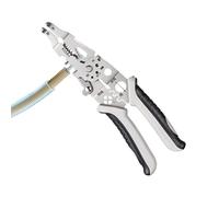 Nevalerra Outil de Dénudage de Fils - Pour Usage Intensif avec Poignée Ergonomique - Outil Électricien pour Dénuder Fils | Pour Maison, Usine, Garage, Chantier, Hobbyistes, Débutants, Professionnels