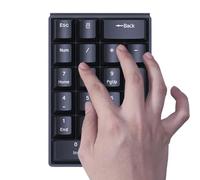 Nevalerra Pavé numérique - Calculatrice numérique externe 8 x 11,8 x 4,1 cm, périphérique de connectivité USB, tableur Exxcel Quiickbooks, solution de calcul de paie | Améliorateur de poste de travail