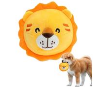 Nevalerra Peluche animée pour animaux de compagnie, jouet pour chien de dessin animé interactif rechargeable, balle en peluche pour chiens avec couineur et secouage, appartement, chambre à coucher