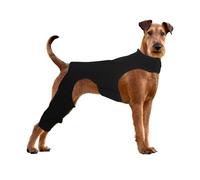 Nevalerra Soutien de la patte arrière de chien - Avec notre récupération de chien, soutien arrière pour les grands chiens | Manchon de protection contre les plaies à l'arrière de la jambe en tissu