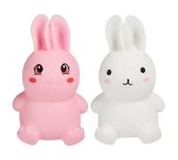 Nevalerra Spongieux Lapin - De Décompression Compressibles, Ce Lapin Spongieux De Pâques Est Très Petit | Squishy Soulagement du Stress Enfaants Accessoires Décoratifs Panier