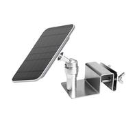 Nevalerra Support de gouttière pour caméra - 7,6 x 6 x 3,1 cm - Support de sécurité en acier facile à installer - Support de gouttière durable pour villa et appartement | Toit de centre commercial