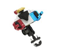 Nevalerra Support de téléphone de moto,Support de téléphone de moto | Pince de guidon de porte de vélo pivotante à 360 degrés - Clip de scooter pour smartphone de 4,7-7