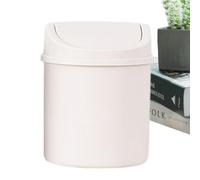 Nevalerra Table, bureau créatif - Déchets avec couvercle | Petits coups pour le bureau Poubelle pour la maison Table de vanité Voiture Intérieur Salle de bain Cuisine