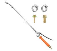 Nevalerra Tige de tuyau d'arrosage, tiges d'eau pour le jardinage, tige d'irrigation ergonomique - Barre de pulvérisation réglable à grande portée et long pulvérisateur pour arroser