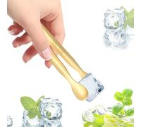 Nevalerra Tiny Tongs - Pinces à sucre en acier inoxydable, mini pinces à collation portables, outil de charcuterie durable | Pince légère et pratique, pour Barbecue, thé, cuisine, service de Buffet, B