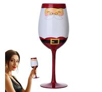 Nevalerra Winter Wine Glass Stemmed Design - Élégants verres à shampain rouge, ensemble de verres de vacances | Parfait pour fêtes à la maison, réunions de famille, le dîner de Noël, la célébr