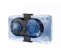 Neveika Radiateur de téléphone Portable avec Puce de Refroidissement Double Semi-conducteur, pour téléphones Portables d'une Largeur de 6 à 8 cm pour Tiktok Live Streaming, Vlog en Plein air, Jeux