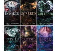 Never After Series 6 Books Set - Hooked, Scarred, Wretched, Twisted, Crossed, Hexed