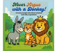 Never Argue with a Donkey!: A Funny Jungle Tale About Wisdom and Silly Arguments - A Short Storybook for Kids Ages 4-8