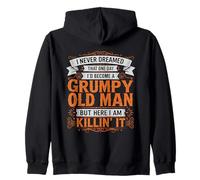 Never Dreamed I'd Become A Grumpy Old Man Drôle Sarcastique Sweat à Capuche