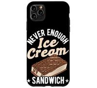 Never Enough Ice Cream Sandwich (Sandwich à la crème glacée) Coque pour iPhone 11 Pro Max