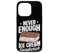 Never Enough Ice Cream Sandwich (Sandwich à la crème glacée) Coque pour iPhone 13 Pro