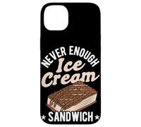 Never Enough Ice Cream Sandwich (Sandwich à la crème glacée) Coque pour iPhone 14 Plus