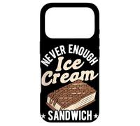 Never Enough Ice Cream Sandwich (Sandwich à la crème glacée) Coque pour iPhone 17 Pro