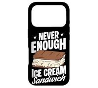 Never Enough Ice Cream Sandwich (Sandwich à la crème glacée) Coque pour iPhone 17 Pro
