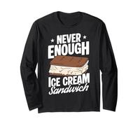 Never Enough Ice Cream Sandwich (Sandwich à la crème glacée) Manche Longue