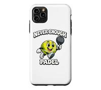 Never Enough Padel Jeu De Mots Drôle Padel Humour Coque pour iPhone 11 Pro Max