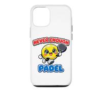 Never Enough Padel Jeu De Mots Drôle Padel Humour Coque pour iPhone 12/12 Pro