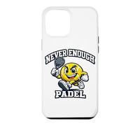 Never Enough Padel Jeu De Mots Drôle Padel Humour Coque pour iPhone 12 Pro Max