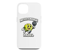 Never Enough Padel Jeu De Mots Drôle Padel Humour Coque pour iPhone 13