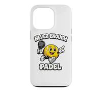 Never Enough Padel Jeu De Mots Drôle Padel Humour Coque pour iPhone 13 Pro