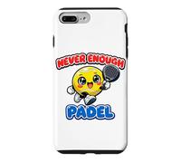 Never Enough Padel Jeu De Mots Drôle Padel Humour Coque pour iPhone 7 Plus/8 Plus