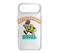 Never Enough Padel Jeu De Mots Drôle Padel Humour Coque pour iPhone Air