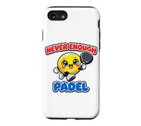 Never Enough Padel Jeu De Mots Drôle Padel Humour Coque pour iPhone SE (2020) / 7/8