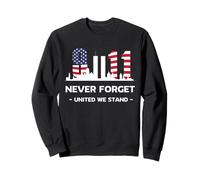 Never Forget 11 Septembre 2001 Memorial Day Drapeau américain Sweatshirt