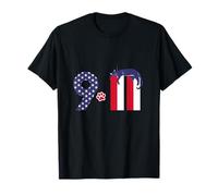 Never Forget 11 Septembre 2001 Memorial Day Drapeau américain T-Shirt